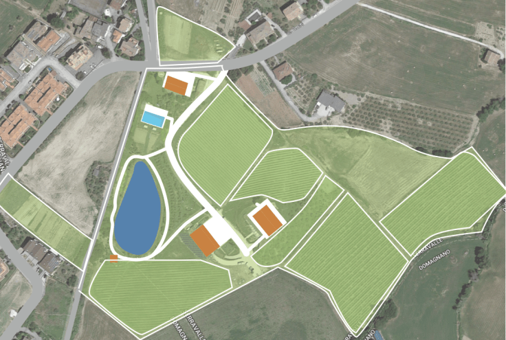 Podere lesignano cartina C